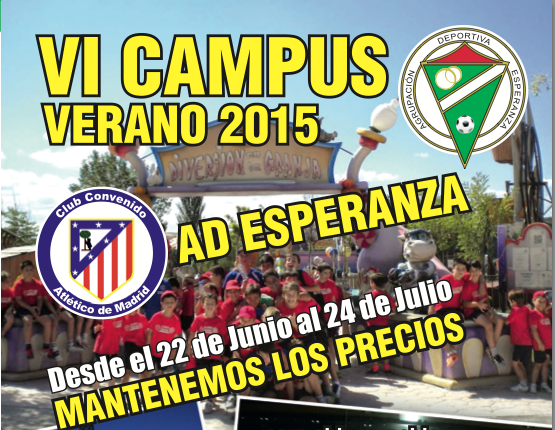 Banner Campus Esperanza 2015